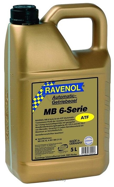 Фотографии Ravenol ATF MB 6-Serie 5л