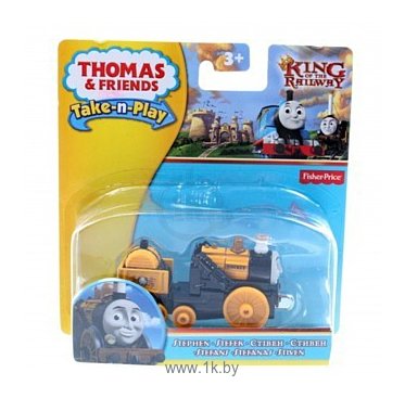 Фотографии Thomas & Friends Набор "Стивен с вагоном" серия Take-n-Play V2900