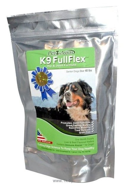 Фотографии Aloha Medicinals K9 FullFlex для собак со вкусом печени и говядины