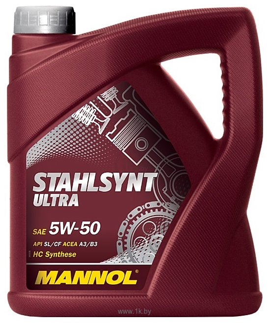 Фотографии Mannol Stahlsynt Ultra 5W-50 API SN/CF 4л