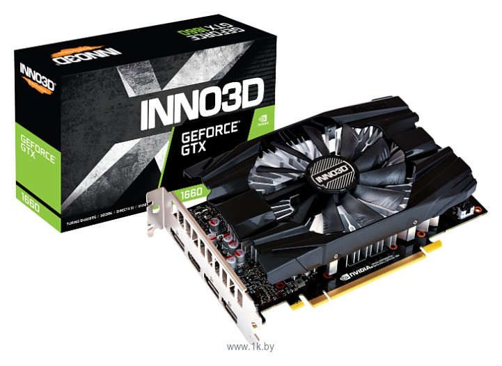 Фотографии INNO3D GeForce GTX 1660 Compact (N16601-06D5-1510VA29)