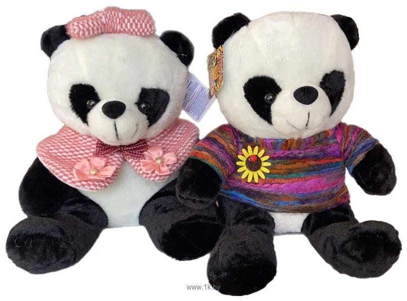 Фотографии JaguarToys Плюшевая панда 200-30 (в ассортименте)