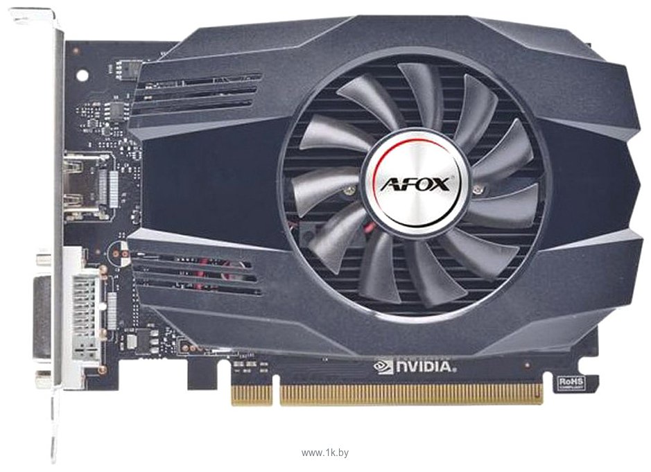 Фотографии AFOX GeForce GT 1030 4GB GDDR4 (AF1030-4096D4H5)