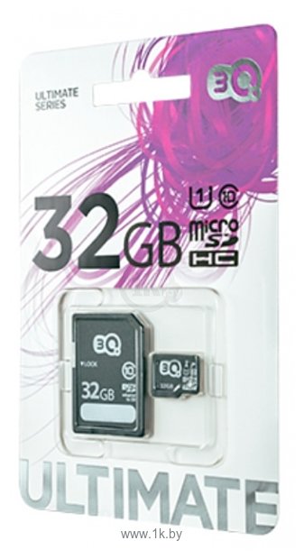 Фотографии 3Q ULTIMATE microSDHC Class 10 UHS-I U1 32GB + SD adapter