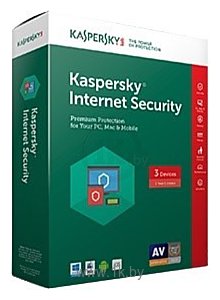 Фотографии Kaspersky Internet Security 2017 (2 ПК, 1 год, продление, BOX)
