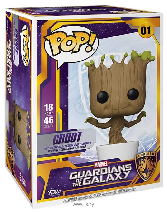 Фотографии Funko POP! Bobble Marvel Guardians Of The Galaxy Dancing Groot 18" 50094