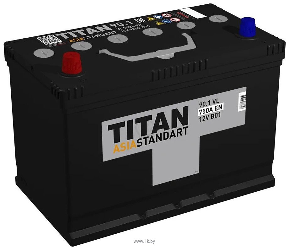 Фотографии Titan Asia Standart L+ (90Ah)