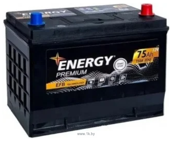 Фотографии Energy Premium EFB Asia R+ 720A (75Ah)