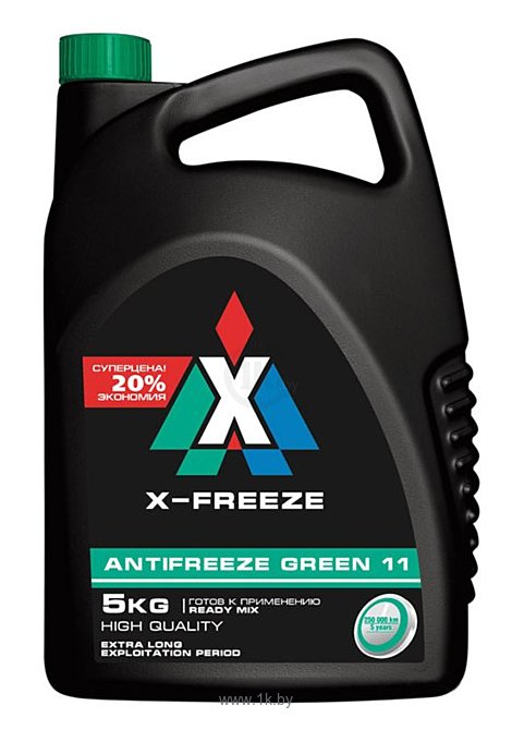 Фотографии Тосол-Синтез Classic X-Freeze G11 green 5л