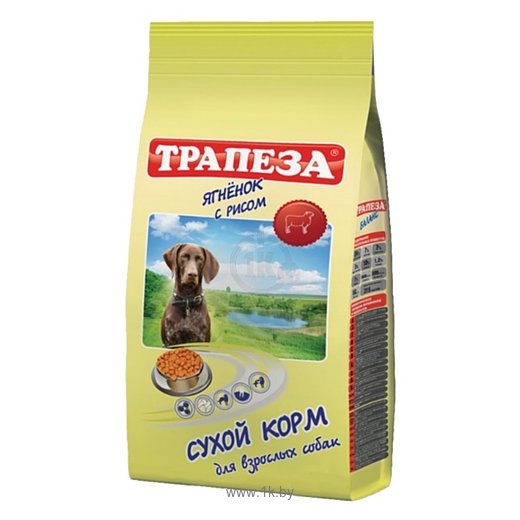 Фотографии Трапеза (10 кг) Для взрослых собак Ягненок с рисом