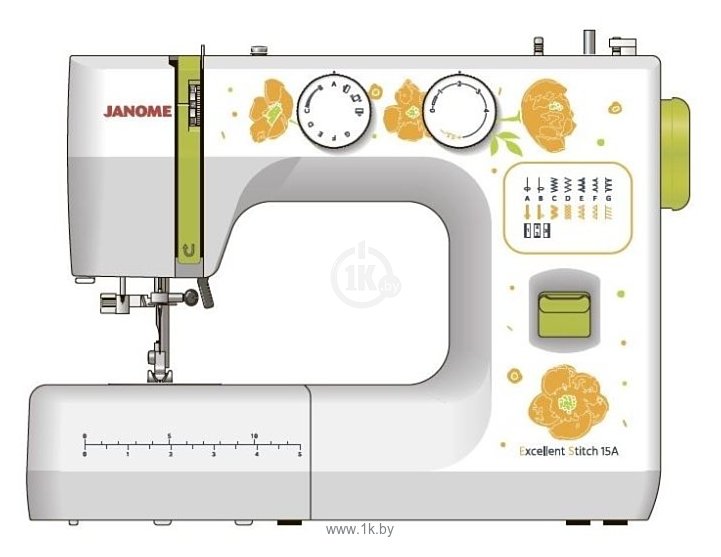 Фотографии Janome Excellent Stitch 15A (ES 15A)