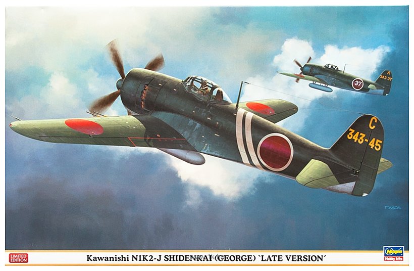 Фотографии Hasegawa Истребитель Kawanishi N1K2-J Shidenkai George