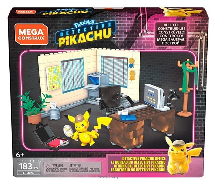 Фотографии Mega Construx Detective Pikachu GGK26 Office