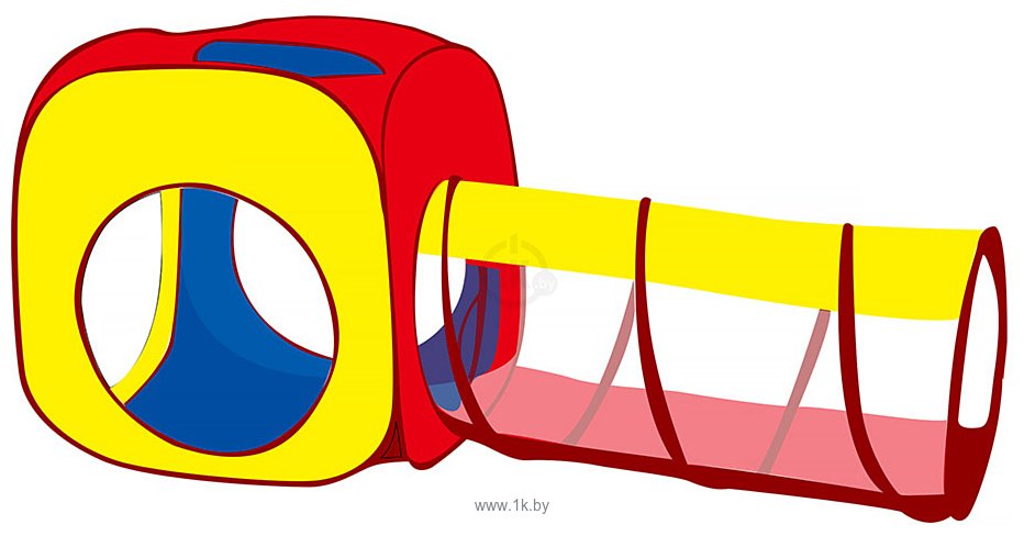 Фотографии Pituso Квадрат + туннель + 100 шаров J1088J