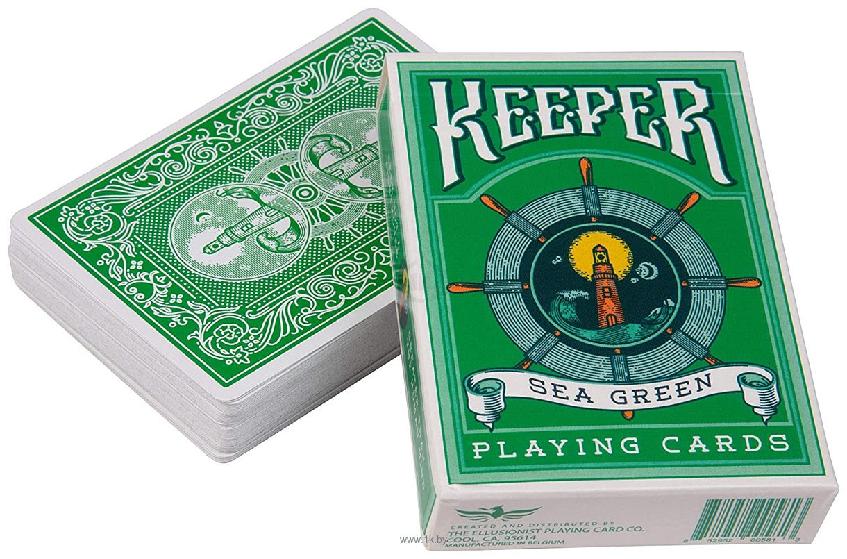 Фотографии United States Playing Card Company Ellusionist Keepers Green 120-ELL43