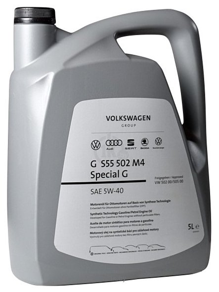 Фотографии AUDI/Volkswagen Special G 5W-40 5л GS55502M4