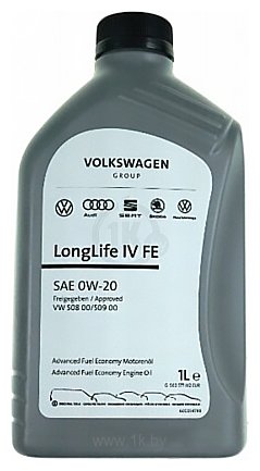 Фотографии AUDI/Volkswagen LongLife IV 0W-20 FE 1л GR52577M2