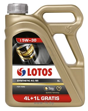 Фотографии Lotos Synthetic A5/B5 SAE 5W30 5л