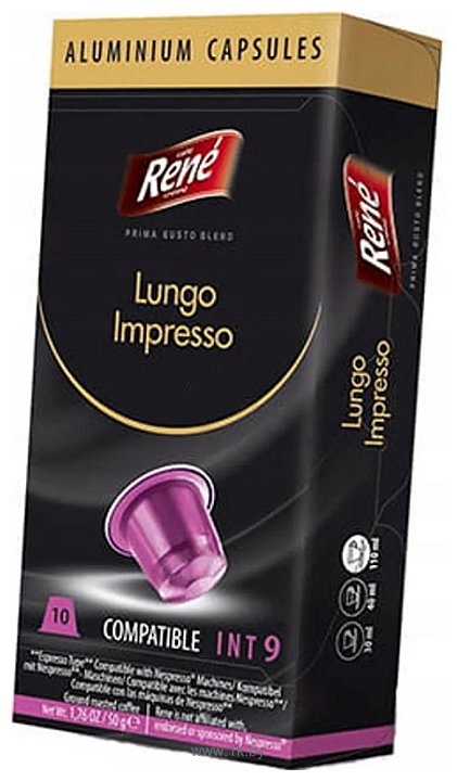 Фотографии Rene Nespresso Lungo Impresso 10 шт