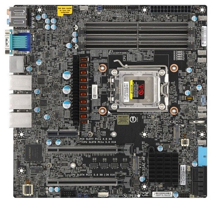 Фотографии Supermicro MBD-H13SAE-MF-B