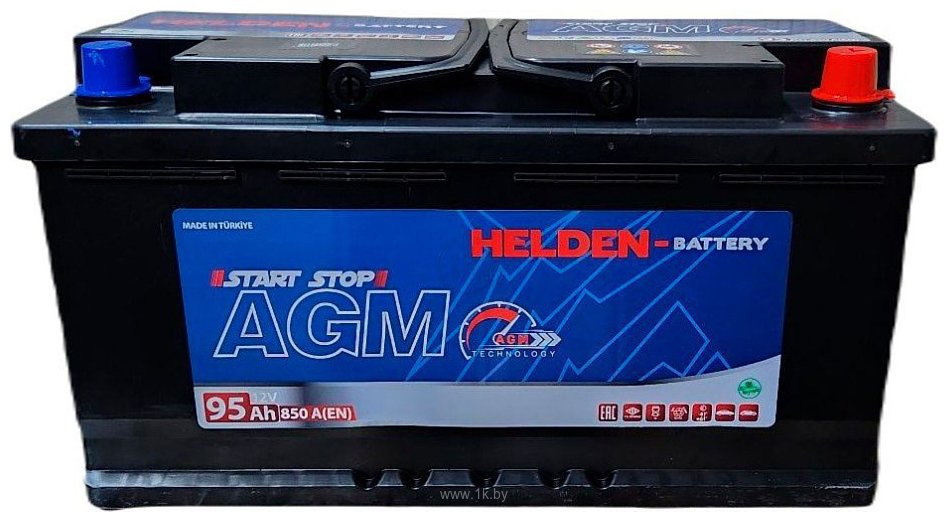 Фотографии Helden AGM R+ (95Ah)