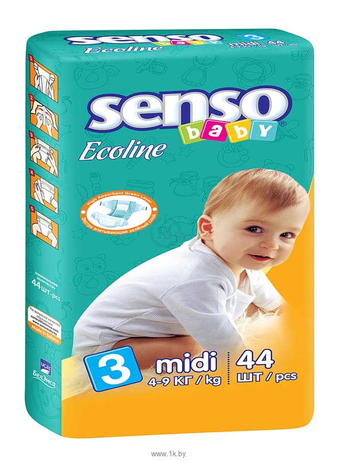 Фотографии Senso Baby Ecoline Midi 3 (44 шт.)