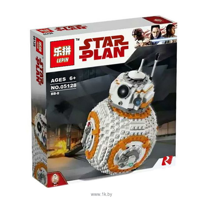 Фотографии Lepin Star Wars 05128 BB-8 аналог Lego 75187