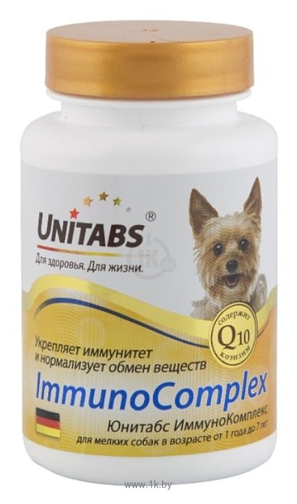 Фотографии Unitabs ImmunoComplex для мелких собак