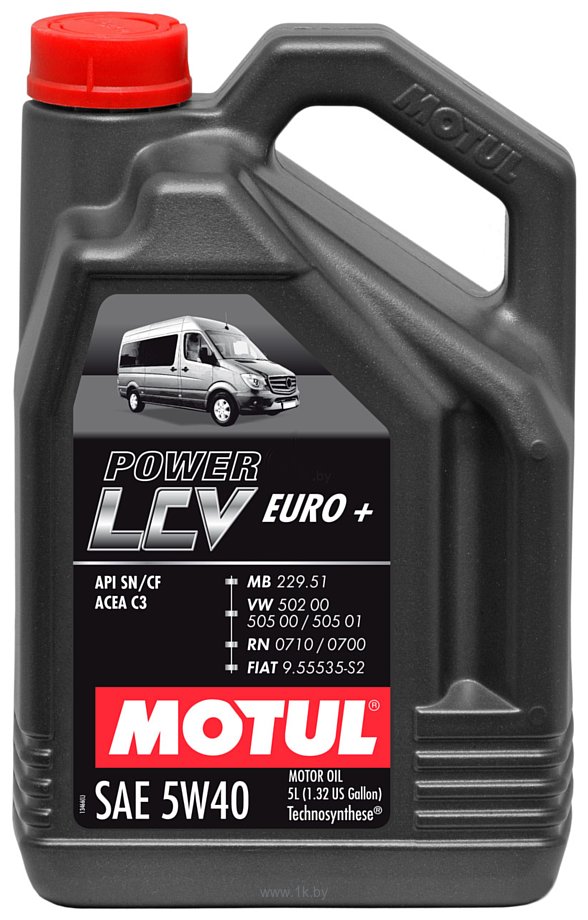 Фотографии Motul Power LCV Euro+ 5W-40 5л