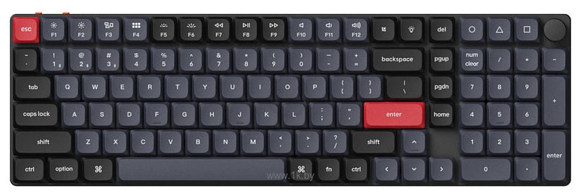 Фотографии Keychron K17 Pro K17P-H3-RU Gateron Low Profile Brown