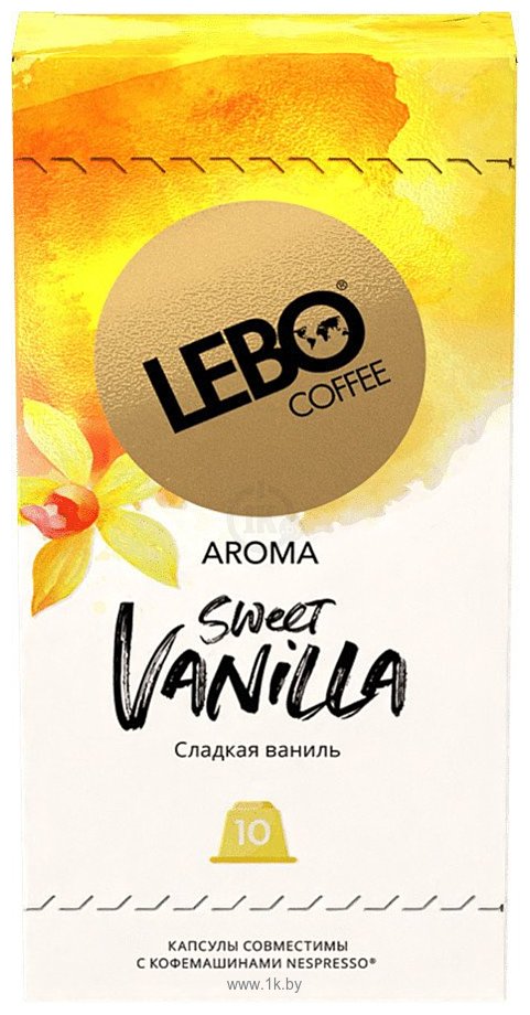 Фотографии LEBO Coffee Sweet Vanilla 10x5.5 г