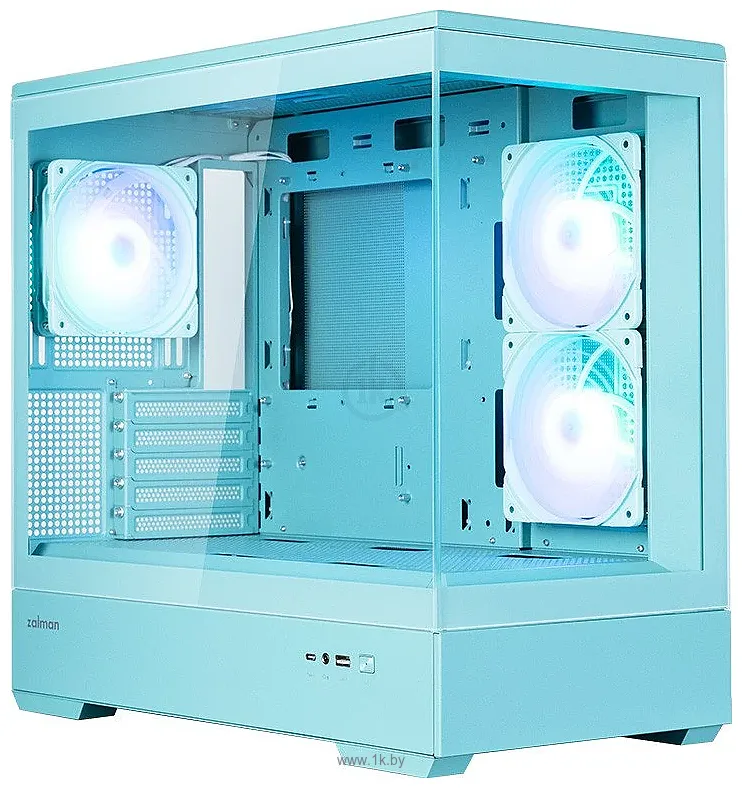 Фотографии Zalman P30 V2 (бирюзовый) Фотографии Zalman P30 V2 (бирюзовый)