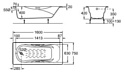 Roca Malibu 160x75