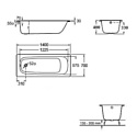 Roca Contesa 140x70