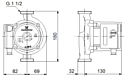 GRUNDFOS UPS 25-120 180