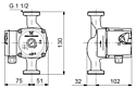 GRUNDFOS UPS 25-40 130