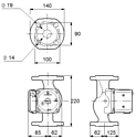 GRUNDFOS UPS 32-80 F 220 (95906458)