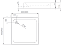 Radaway Siros C Compact 90x90 (SBC9917-2)