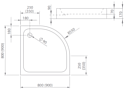 Radaway Siros A Compact 80x80 (SBA8817-2)