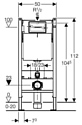 Geberit Duofix 458.160.00.1
