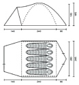 Campack Tent Peak Explorer 5