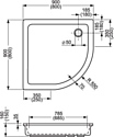 Roltechnik Hawaii 80x80 (8000007)