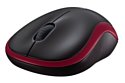 Logitech Wireless Mouse M185 black-Red USB