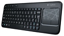 Logitech Wireless Touch Keyboard K400 black USB
