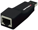 Intellinet (524766) Hi-Speed USB 2.0 to Fast Ethernet Mini-Adapter