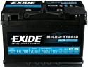 Exide Micro-Hybrid AGM EK700 (70Ah)