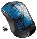 Logitech M310 Wireless Mouse with Nano Receiver black-Blue USB