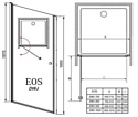 Radaway EOS DWJ 100 (37923-01)