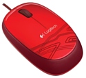 Logitech Mouse M105 Red USB