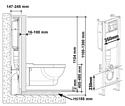 Система инсталляции для подвесного унитаза Cersanit AQUA K97-006